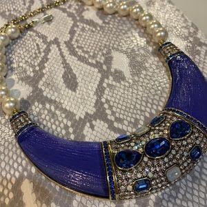 Heidi Daus “Say it With Style” Statement Necklace